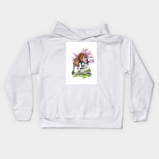 Lotus Tiger Kids Hoodie